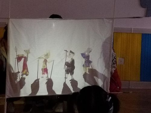 其它 艾维幼儿园"爱在重阳"爷爷奶奶一起走进幼儿园 写美篇 皮影戏