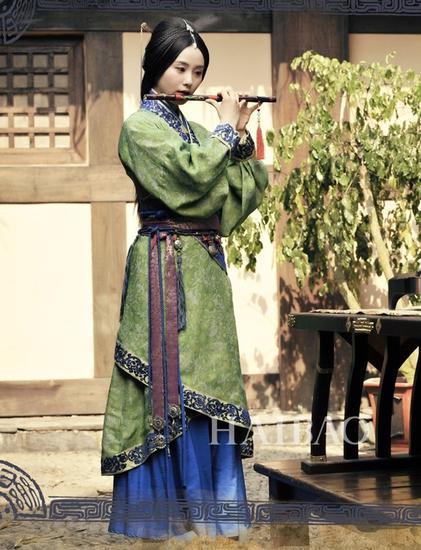 刘诗诗电视剧《风中奇缘》剧中造型