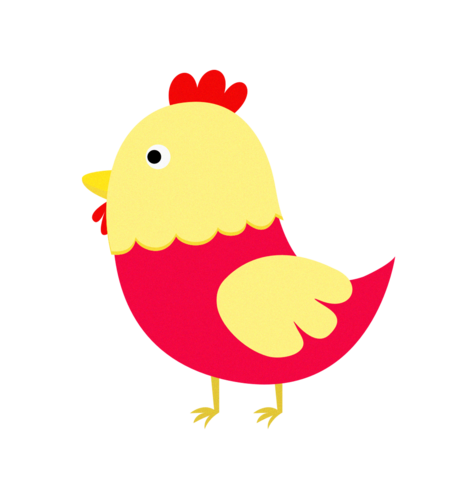 卡通小鸡免抠素材