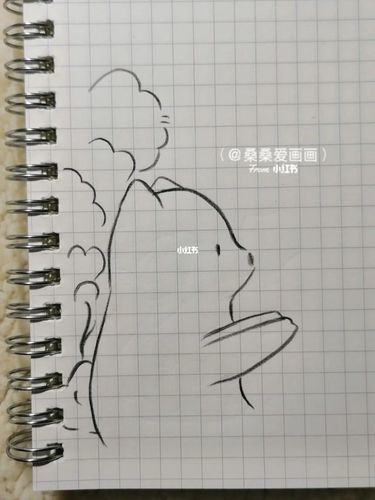 熊熊,简笔画教程_简笔画_绘画_教程_手帐_治愈系_治愈