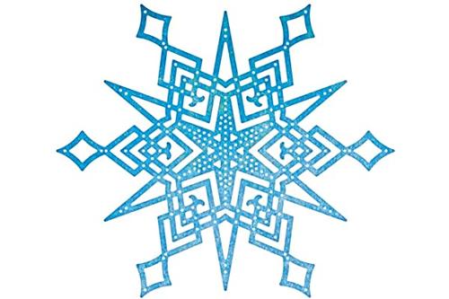 cheery lynn designs b608 雪花delight 1