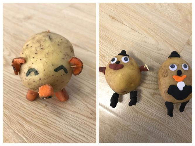 大二班班级活动——土豆变变变