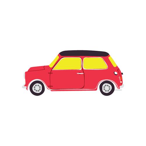 原创防水纹身贴迷你 mini cooper 小汽车 创意礼品 tatoo刺青贴