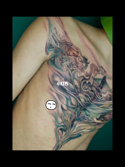 胸口纹身_纹身_大石(地铁站)自由行热门攻略_疤痕_假日citywalk_美妆