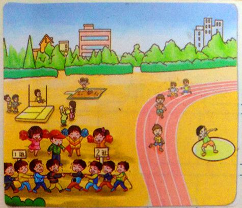 【二年级】看图写话——运动会