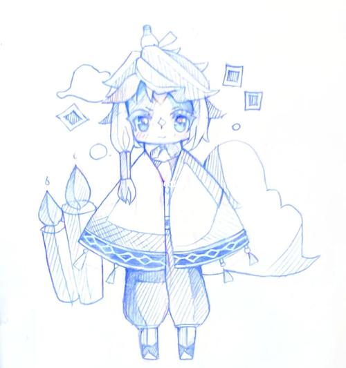 是摸鱼,睡不着觉ww接点无偿吧_铅笔画_光遇_摸鱼_兴趣