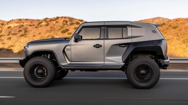 2020款rezvani tank越野车,最大输出超1000马力,起价15.5万美元