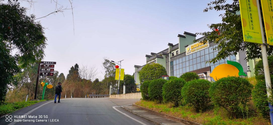 写美篇 安岳柠檬小镇位于安岳县文化镇燕桥村的宝森生态旅游度假区,"