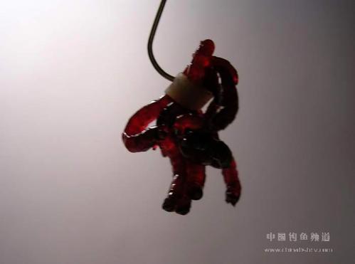 红虫怎么挂钩图解