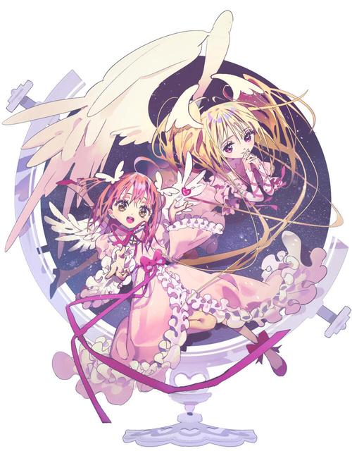 【守护甜心】日奈森亚梦与天使绘琉的变身形态,月咏歌呗/星那歌呗与