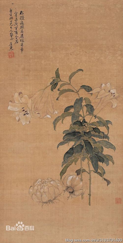 清代画家.居巢的花鸟画欣赏(2)