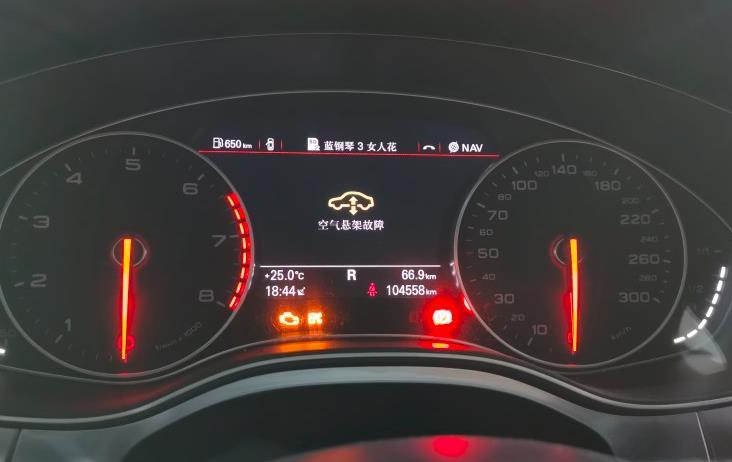 奥迪a6空气悬挂9怎么测试好坏奥迪a6k空气悬挂升降很慢