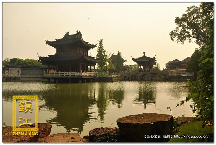 标题:【金童玉女游镇江】——"江中浮玉"焦山,定慧寺