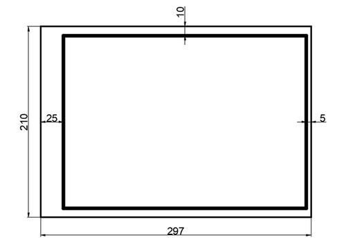 本文为大家介绍的是有留装订边的 a4/a3/a2/a1/a0 图纸图框尺寸 a4纸