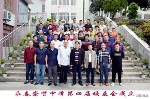 永春崇贤中学第四届校友会成立,张金读当选会长!