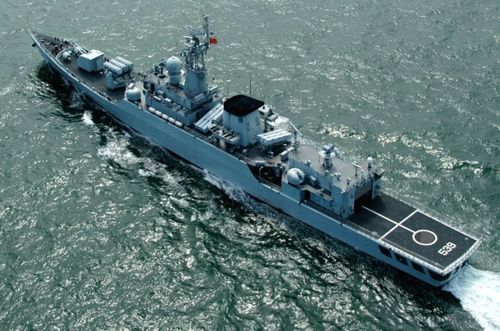 053h2g型江卫Ⅰ级护卫舰539号安庆舰