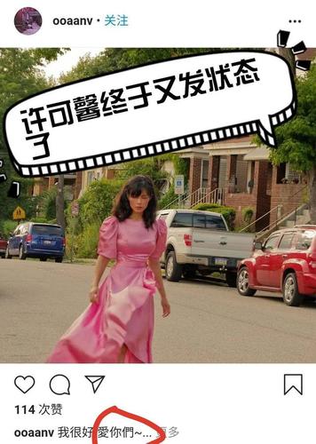 近日,据眼尖的网友发现,许可馨在国外社交平台instagram更新三组动态
