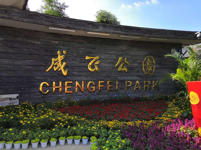 五十年同学相聚成都花水湾,成飞公园小聚