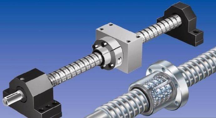 传动机构的性能 与滑动丝杠副相比驱动力矩为1/3      由于滚珠丝杠副