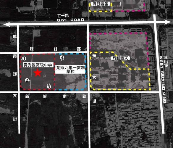保定市竞秀区高级中学最新规划公布!36班,学生1800人
