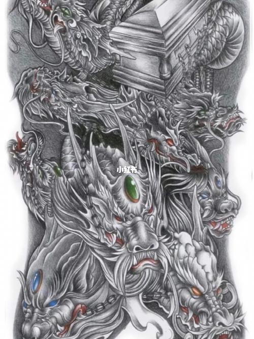 九龙拉棺纹身_纹身_台州_纹身也清新_美妆_彩妆