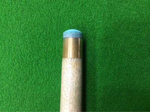 台球杆皮头应该修成什么形状