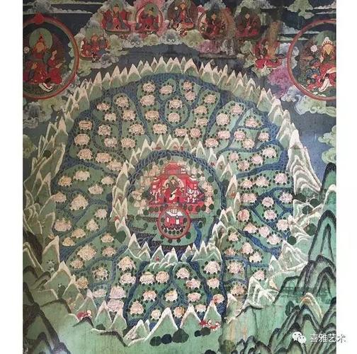 在消失的地平线外 唐卡中的香巴拉 | 雪山幡影