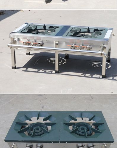 韩式低汤灶商用矮脚炉单双眼节能猛火燃气灶卤肉专用煤气灶煲汤炉