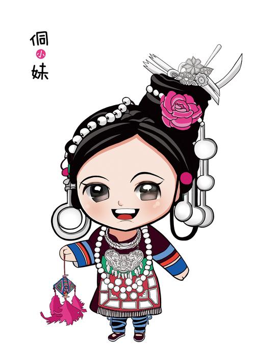 侗族吉祥物阿妹