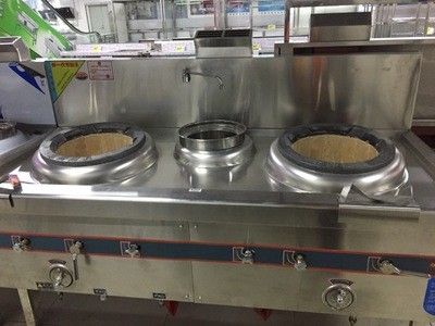 东厨节能两用双炒炉 商用酒店饭堂专用炒炉大火力猛火炒菜炉商品大图