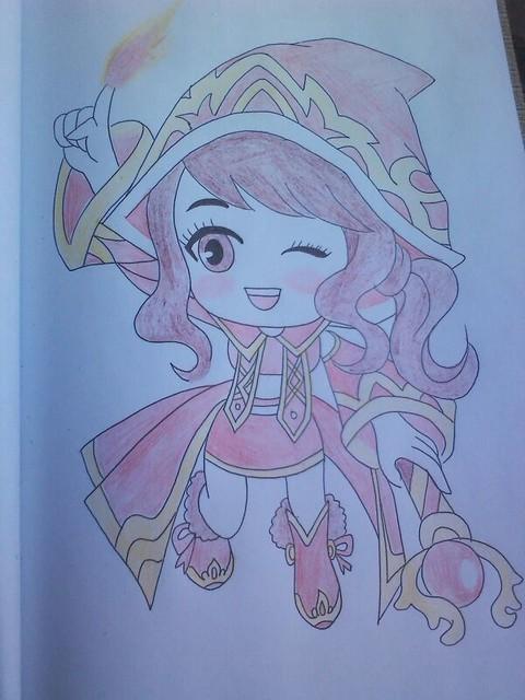 用彩铅画画的简笔画