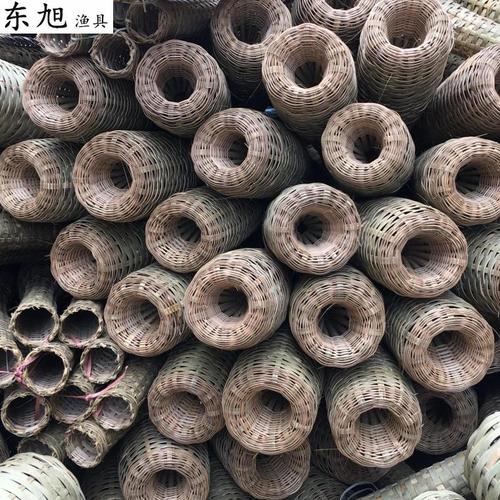 手工自制竹编黄鳝笼子鳝鱼笼泥鳅笼自动鱼笼诱饵笼倒须10个包邮