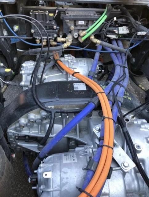 特斯拉semi电动卡车高清内部结构照片首曝光