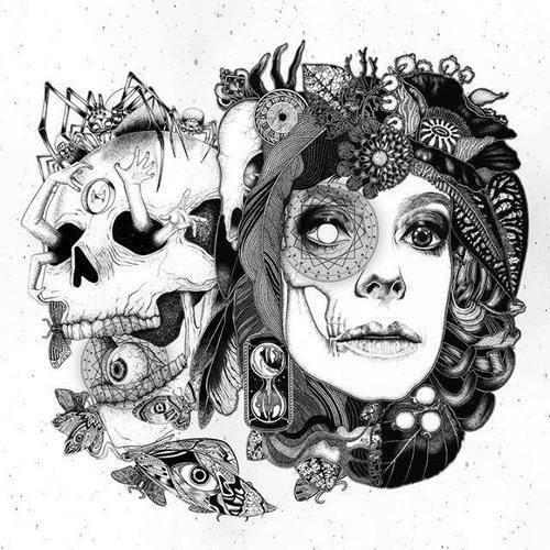 五岁的小朋友都可以画黑白画,有创意的黑白画却需要