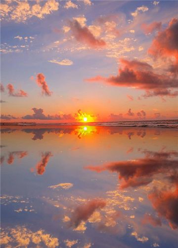 落日夕阳唯美风景朋友圈壁纸图片 晚什么安要想我到夜不能寐