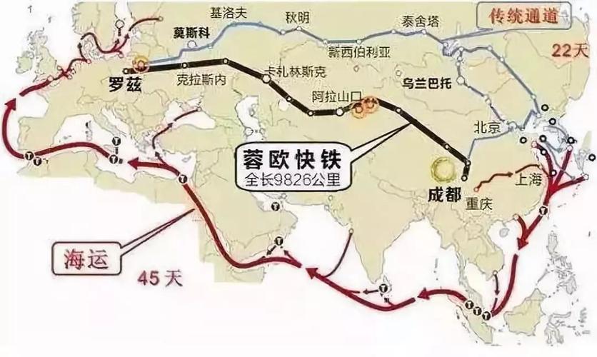 作为蓉欧班列的始发地,成都借势"一带一路"战略东风,致力于建设"西部