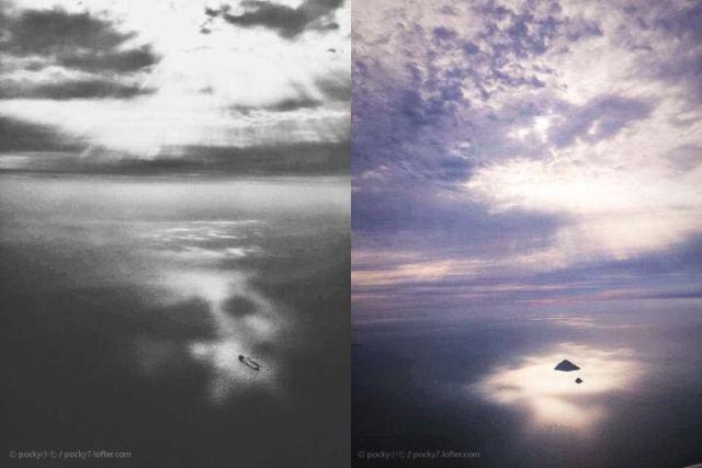 可以这样:想发的图超过九张,可以选择横向拼图,美图秀秀的无缝拼接长