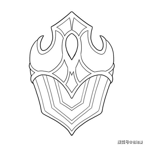 在游戏中常见的盾牌怎么画?