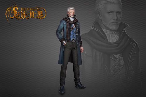 《龙族世界》手游老友记 卡塞尔学院两大校长人物原画