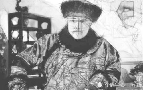 《乾隆皇帝半身冬装像》.