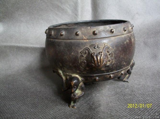 清末民国宣德款铜香炉