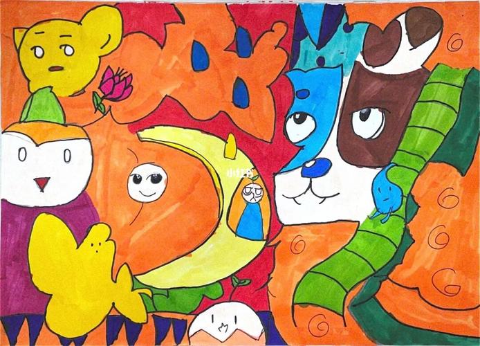 六年级 图形的魔术组合_魔术_美术_人美版美术_兴趣爱好_绘画