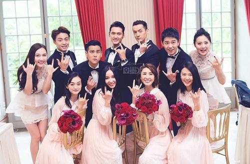 【有新图】袁弘张歆艺结婚两周年,最帅伴郎团了解一下