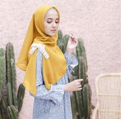 迪拜阿拉伯穆斯林回盖马来西亚头巾闲头女士旅游休包时尚族头围.