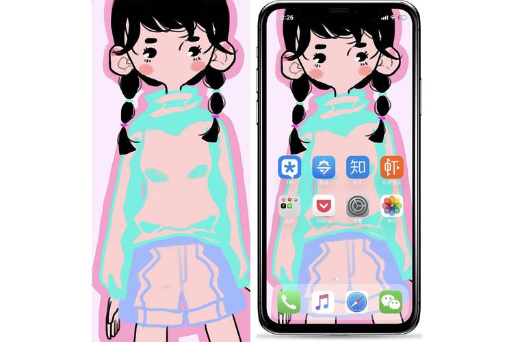 你的桌面还缺一幅画吗? 你的 iphone x "刘海" 被你玩坏了吗?