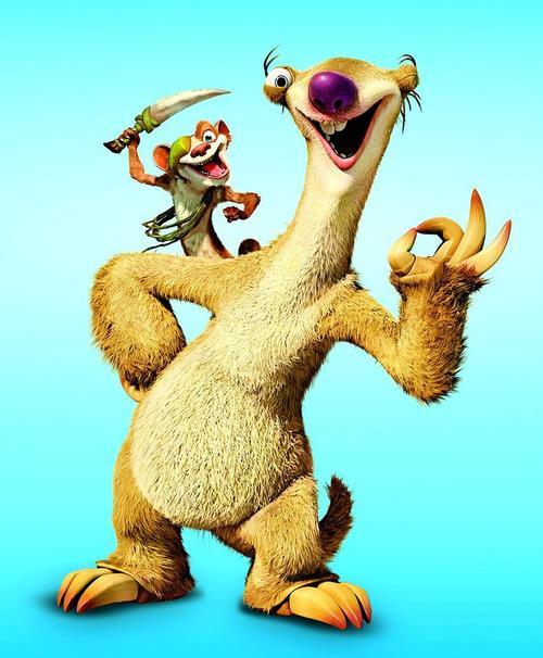 com 动画电影《冰河世纪4-大陆漂移》角色设计进入e3d即刻获得海量