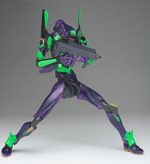 万代robot魂 新世纪福音战士eva 初号机 夜行装手办 日版正品