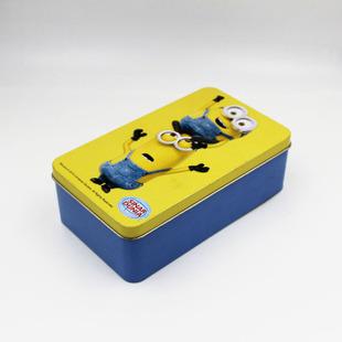 独家设计长方形铁盒马口铁食品礼品茶叶玩具糖果饼干卡通金属铁罐