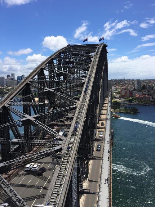 悉尼海港大桥手绘