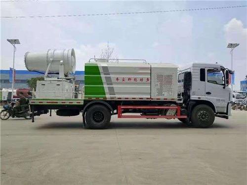 40米东风专底雾炮洒水车国六10方专底型抑尘车厂家